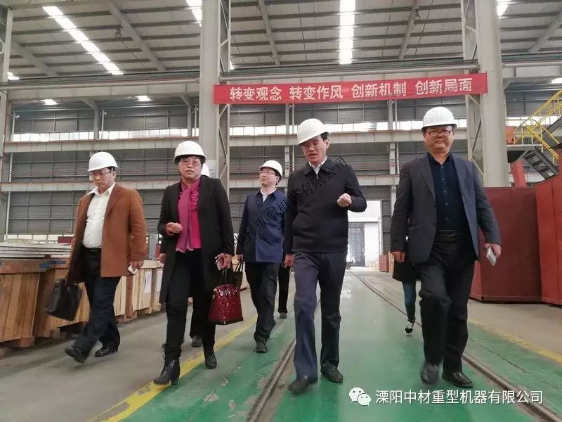 The mayor of Liyang City Xu Huaqin and the leaders of Tianmuhu town visited our company